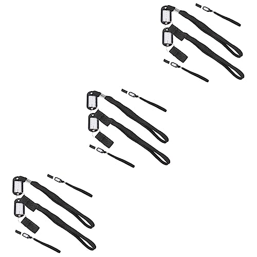 Healifty 12pcs Detachable Cell Phone Lanyard Walking Canes Wrist Strap Id Badge Holder Lightweight Ergonomic Design