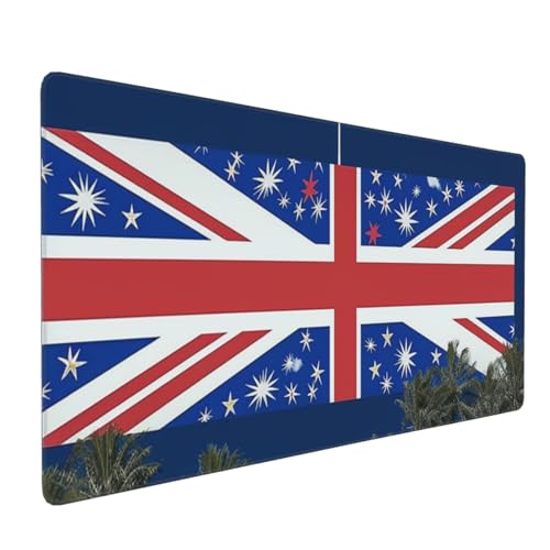 Tapis de souris de jeu Nouvelle-Zélande avec bords cousus et surface étanche premium