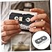 Homoyoyo Stable Audio Recording Cassette Tapes 6 Pcs 60-Minute Blank Cassette Taps for Recorders
