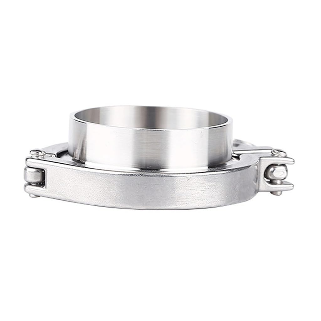 Zestaw złączek do rur sanitarnych ze stali nierdzewnej Premium 304 — tuleja Tri Clamp, zaślepka, uszczelka silikonowa(51mmx64mm)