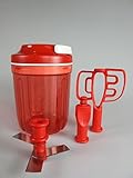 zerkleinern Turbo aufschlagen Tupperware Chef Multi-Chef rot D169 Speedy Girl zum Zerkleinern & Aufschlagen 35180