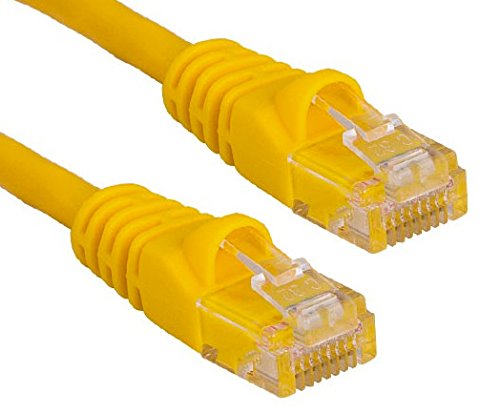 RiteAV - Cat6 Network Ethernet Cable - Yellow - 250ft (Certified Fluke Tested)