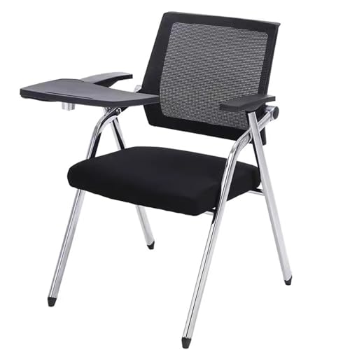Chaise de conférence avec tableau d'écriture pliable pour espace restreint