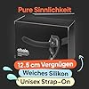 Obaie Strap On Umschnall für Frauen - Verstellbarer Strapon Harness für Paare & Pegging - Strap On Dildo mit O-Ringen - Umschnalldildo für Männer - Sexspielzeug Strapon klein & klassisch - Schwarz #2