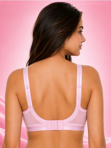 Image of SONA Perfecto Cotton Bra for Woman Full Coverage Non Padded Everyday Wirefree Pack of