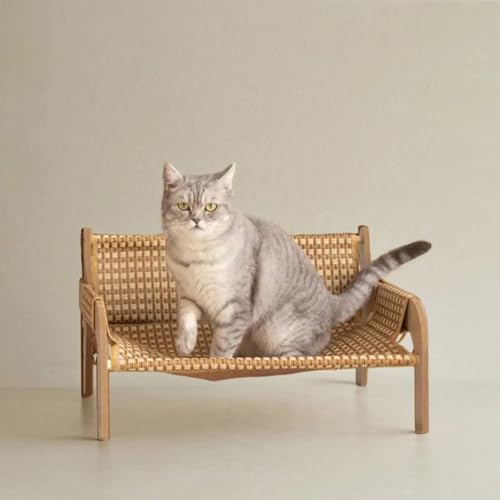 Hamac pour chat suspendu contre le sol chaud canapé pour petit chien - 3