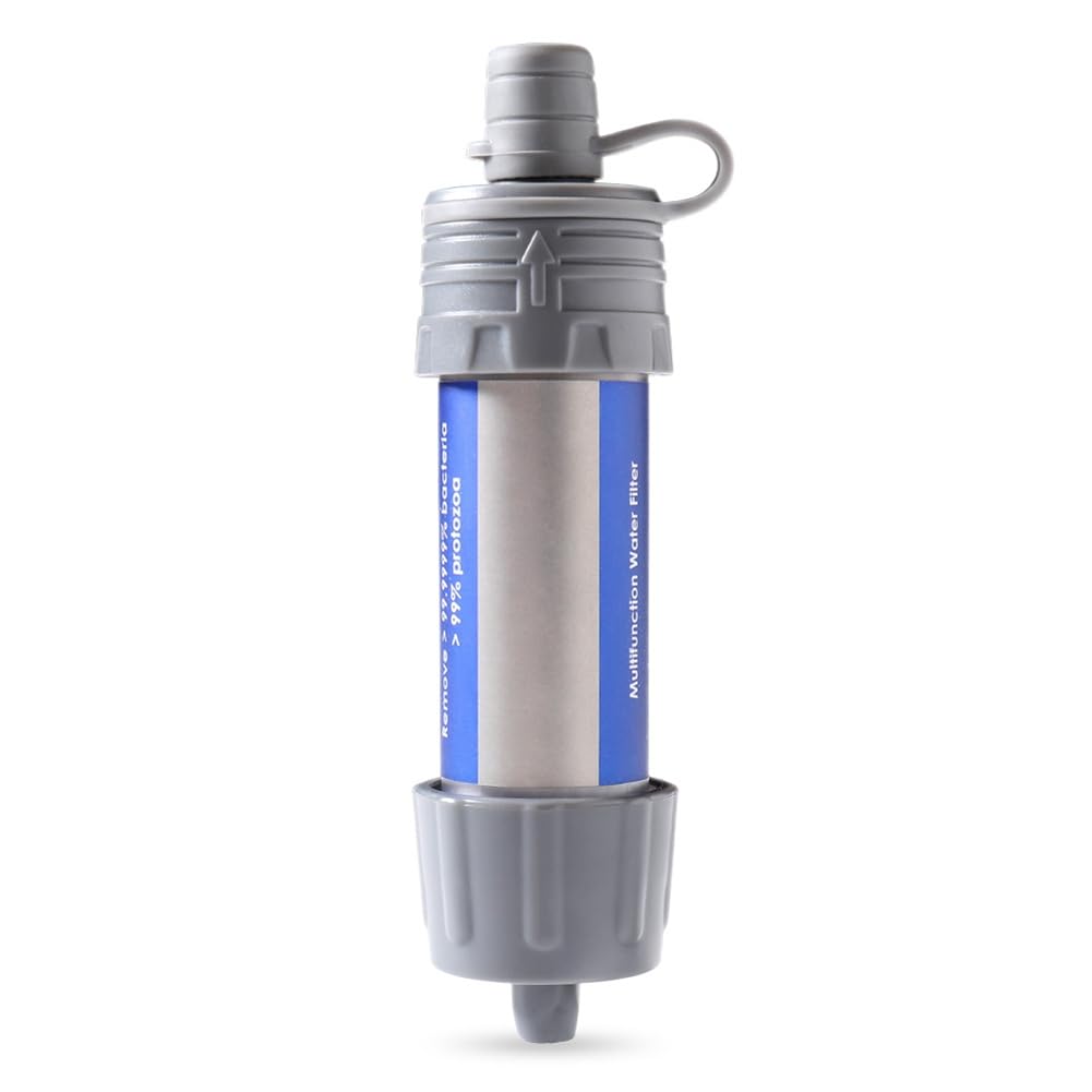 Filtro acqua per esterni, cannuccia, di filtrazione 'acqua, depuratore d'acqua potabile, strumenti di sopravvivenza da