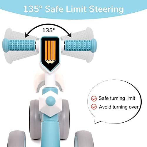 Maydolly Baby Balance Bike, Baby Bike for Toddlers Age 12-24 Months, 1st Birthday Gifts for Girls Boys, Ride on Toys for 1 Year Old Baby Walkers Bike No Pedal, Toddlers First Bike