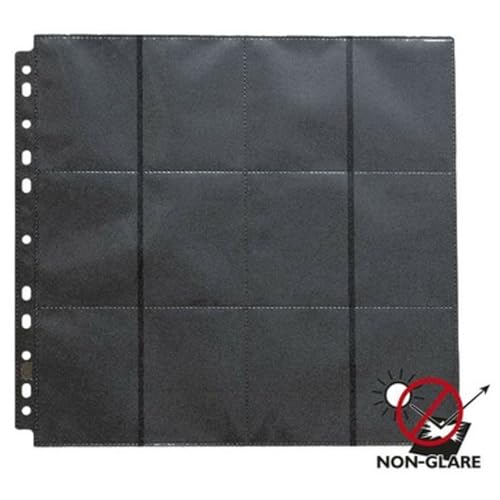 Dragon Shield Standard Size Cards – 24-Pocket Page Non-Glare Sheet – 50 Pages - MTG Card Sleeves are Smooth & Tough - Compatible with Pokemon, Yugioh, & Magic The Gathering Card Sleeves
