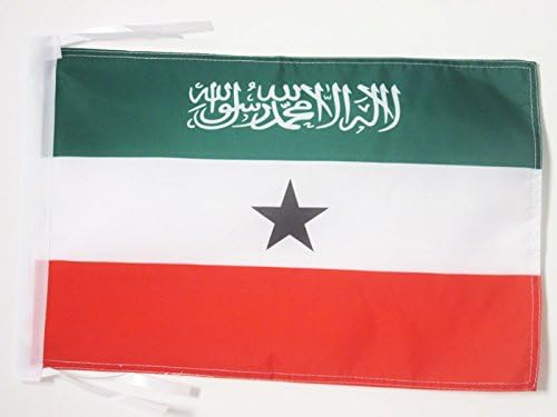 AZ FLAG, Somaliland Flag, 18'' x 12'', 100% Polyester Somaliland Small Banner with Two Cords, Fade Resistant, Vivid Colors