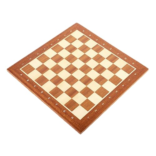 Juego de ajedrez de Madera de ajedrez Internacional, Juego de ajedrez de Campeonato Europeo, Juego de Mesa de ajedrez portátil de Viaje, Piezas de Resina sólida para Principiantes,