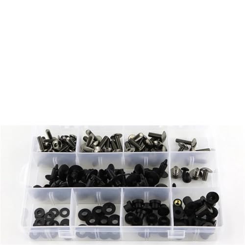 Kit tornillos CBR1000RR 2006 2007 motocicleta carenado clips tuercas acero titanio completo