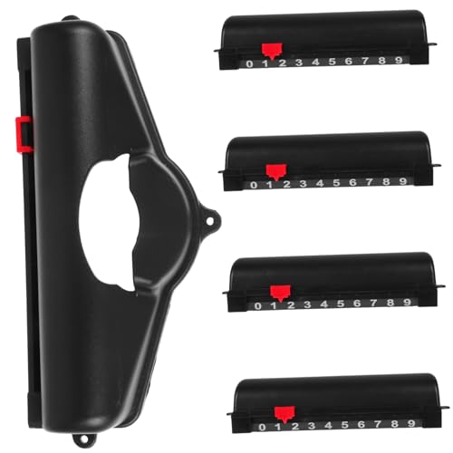 BESPORTBLE 5pcs Ice Hockey Table Accessories Score Boxes Hockey Table Score Keepers Multi-use for Tabletop Games Carnival Arcade Friendly