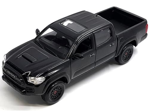 2023 Tacoma TRD PRO Pickup Truck Black Metallic with Sunroof Special Edition Series 1/27 Diecast Model Car 32910BK