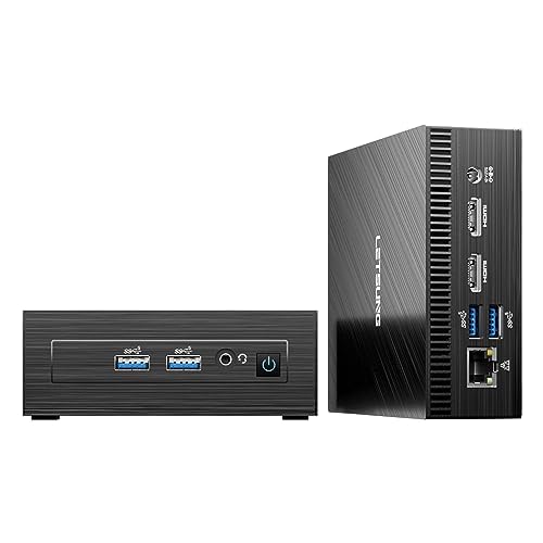 Image of Mini PC Golite11(3-Year Warranty) with Intel Celeron N4000 | 8GB RAM | 128GB SSD(512GB Expandable) | 4K Dual Display | 4*USB 3.2 | Dual HDMI, VESA Mount Home, Office, School
