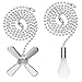 24-inch Ceiling Pull Chain, Light Bulb and Fan Cord Extension (Silver)