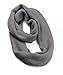 Sprigs Winter Infinity Scarf (Charcoal Gray)