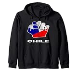 Pueblo de Chile unidos viva Chile 2024 Sudadera con Capucha
