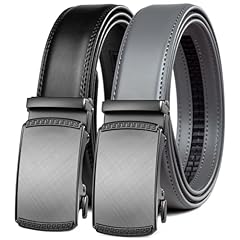 Black/Grey Golf Belt