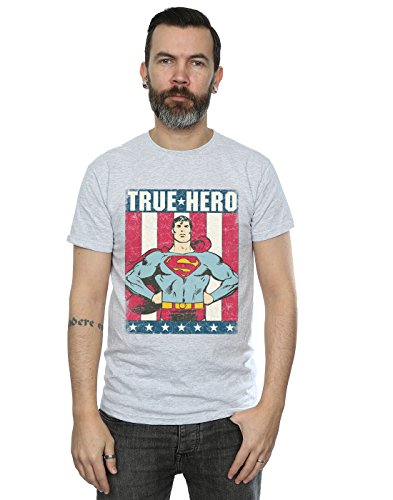 DC Comics Uomo Superman True Hero Maglietta