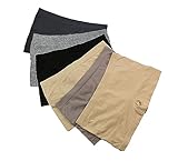WS Women's Seamless Panty BoyShorts Stretch Classy Sexy Multi-6 Pack (A Classy-6pk)