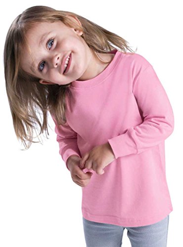 RABBIT SKINS Toddler 100% Cotton Fine Jersey Long Sleeve Tee (3302)4