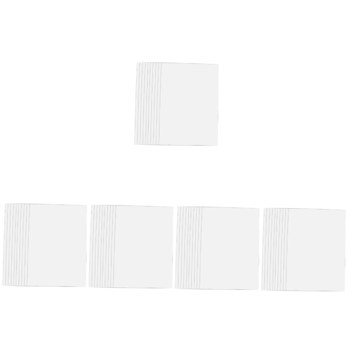 jojofuny Papel Fotográfico Doble Cara Para Impresora De Impresión Para Tarjetas De Visita Y Fotos Resistente Aceites Y Rasguños Efecto Y Material Pet Autoadhesivo 10 Hojas*5