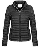 Style: Der Style der Übergangsjacke ist an den klassischen Stepp-Style angelegt, runde steppungen und Stehkragen machen den Style perfekt.