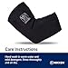 Nikken KenkoTherm - Elbow Wrap Large 1833 - Golf, Tennis, Gym Support Band for Men and Women - Contoured Fit, Sports and Hand Washable