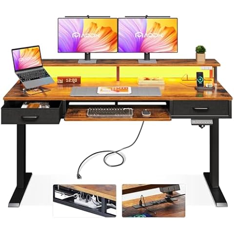 AODK 55-Inch Electric Standing Desk Cover