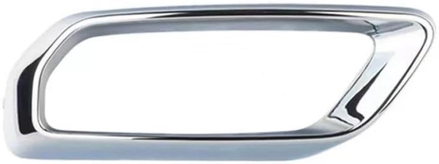 1Pc For Changan CS55 Plus 2017-2019 Chrome Rear Exhaust Muffler Tail End Pipe Decoration Cover Trim Rear End Components(Right)