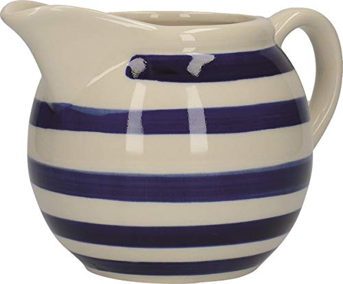 London Pottery Jy18Lt47 Milk Jug And Sugar Bowl Set With Striped Design, Stoneware #TOP4