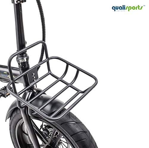 Qualisports Electric Bike Front Basket Bike Front Rack For Beluga #TOP2