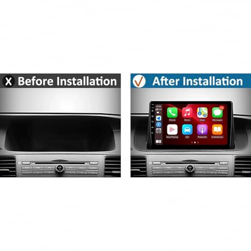 Autoradio portátil con Android Auto para viajes en Honda Accord 8 2