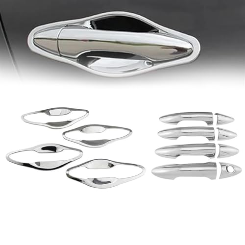 Garniture poignée de porte extérieure pour Hyundai Solaris finition premium auto conduite gauche