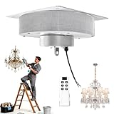 【Large compatibilité pour tous les éclairages intérieurs en hauteur】 Ce système de levage convient à divers espaces intérieurs : villas, salons, duplex, halls d'hôtel, salles d'exposition, églises, ateliers, usines, terrains de baseball, etc. Il répond parfaitement aux besoins d'installation, de nettoyage et d'entretien de divers luminaires intérieurs en hauteur