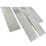 Sy Tools 12pcs Diamond Sharpening Stones Set 6" Knife Sharpener Whetstone Kit 80#-3000# Honeycomb Pa