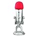 YOUSHARES Foam Microphone Windscreen - Large Size Microphone Cover for Blue Yeti, Yeti Pro, MXL, Audio Technica and Other Large Microphones (Red)