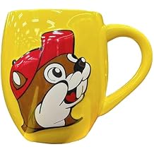 Buc-ees Yellow Beaver Believer Mug