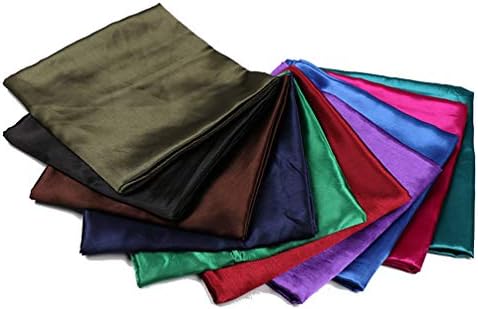 ASUITOFK 35" Womens Large Satin Square Scarf Silk Feeling Hair Wrapping Gift Headscarf Scarves