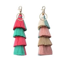 Tassel Keychain Set(2pcs)