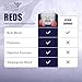 NATION HEALTH MD Reds - Super Reds Powder with 39 Superfoods, Antioxidant-Rich Red Powder Superfood, Probiotics & Digestive Enzymes for Energy, Metabolism & Gut Health - Red Berry Flavor