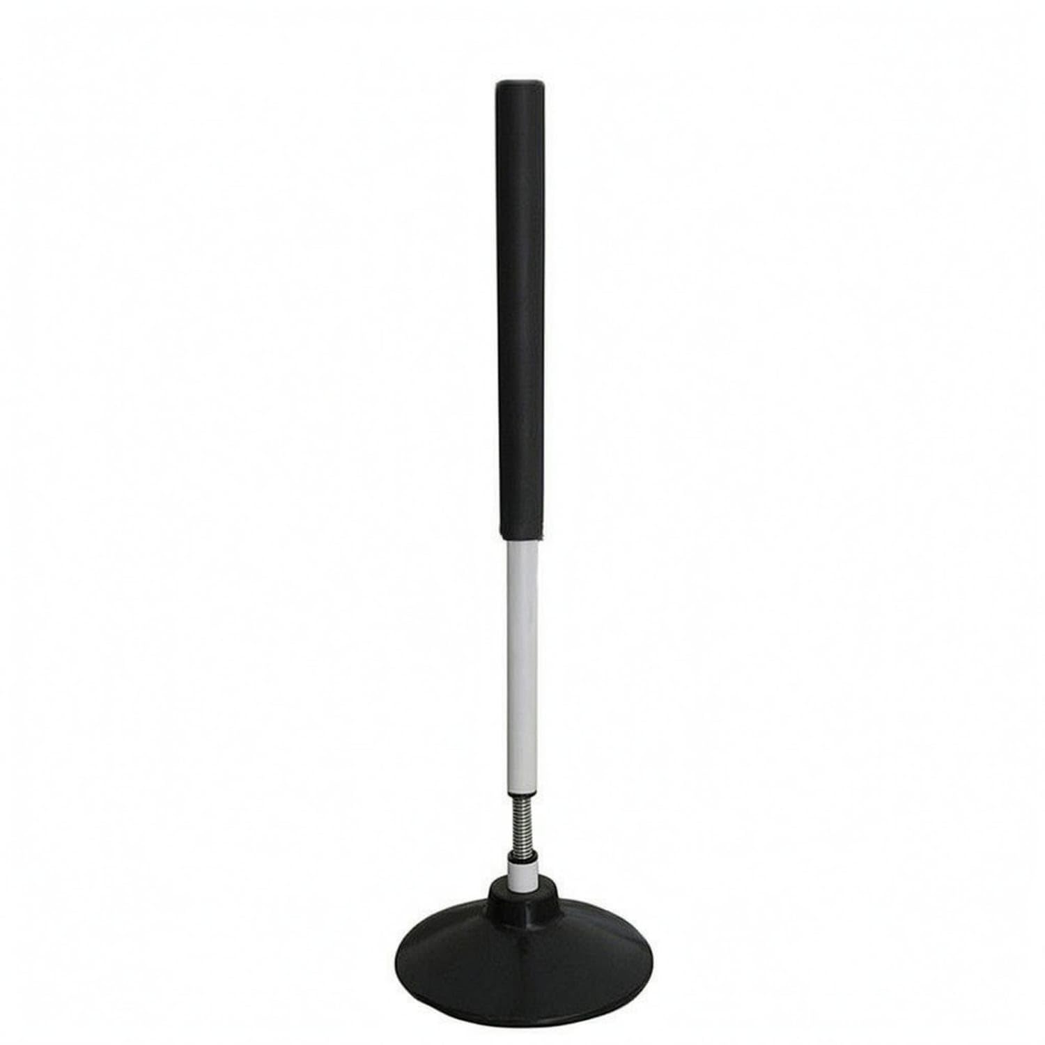 Round Base Dribbling Slalom Pole Slim Springy Training Pole for Basketball Players, Exercises, Black, 60CM-image-16