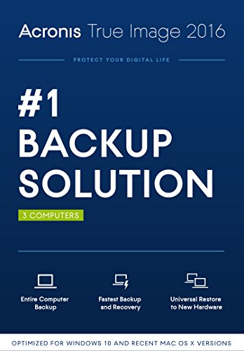 Acronis True Image 2016 (3 Computer) [Old Version]