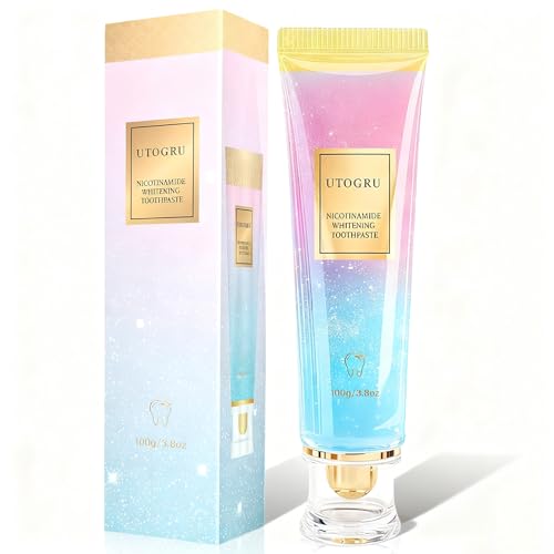 Niacinamide Whitening Toothpaste Utogru Teeth Radiant Whitening Toothpaste - Enamel Care Repair and Protect Teeth Fresh Breath (1)