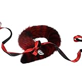 Fox Tail Female Tail Anal Plug Couple Fun Fox Detachable Tail Anal Plug Cosplay Tail (Size : 50cm)