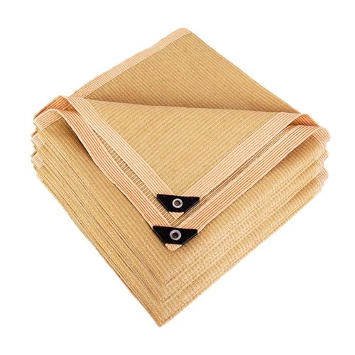 95 % Sonnenschutztuch – Netzplane mit Ösen für den Außenbereich, ideal für Pflanzenabdeckung, Terrassenüberdachung, Gewächshaus, Carport, Zwinger – 1 x 2 m