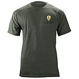 USAMM Army CENTCOM Customizable T-Shirt Chest ONLY (XL, Military Green/Full Color)