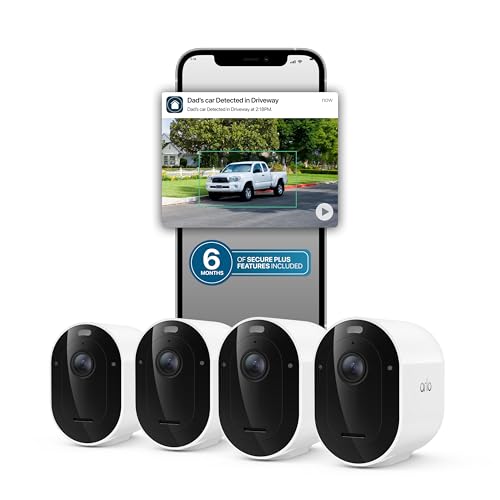 Image of Arlo Pro Security Camera 2K HDR (6th Gen, 2025 Release) Wireless Outdoor Camera, 3 Cam with 6-Month Secure Plus Subscription