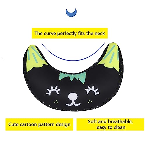 Image of Kids Car Seat Travel Neck Pillow Soft Neck Support Cushion Car Seat Belt Cover Cushion Pillow Car Seatbelt Shoulder Pad Head Neck Support Pillow Seat Strap Pillow for Car Airplane Pushchair Travel